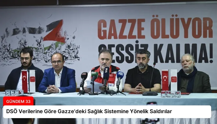 DSÖ Verilerine Göre Gazze’deki Sağlık Sistemine Yönelik Saldırılar