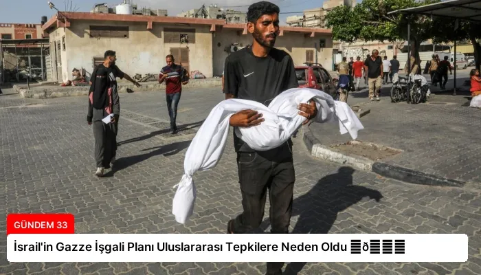 İsrail’in Gazze İşgali Planı Uluslararası Tepkilere Neden Oldu ⏬👇