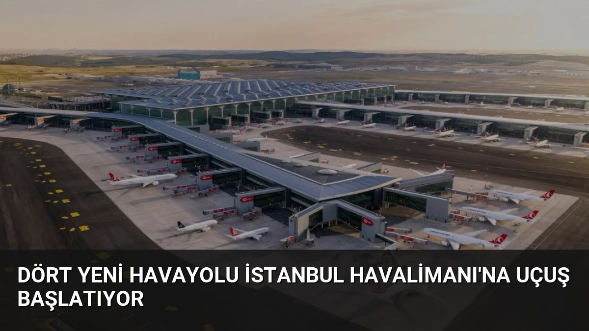 Dört Yeni Havayolu İstanbul Havalimanı’na Uçuş Başlatıyor