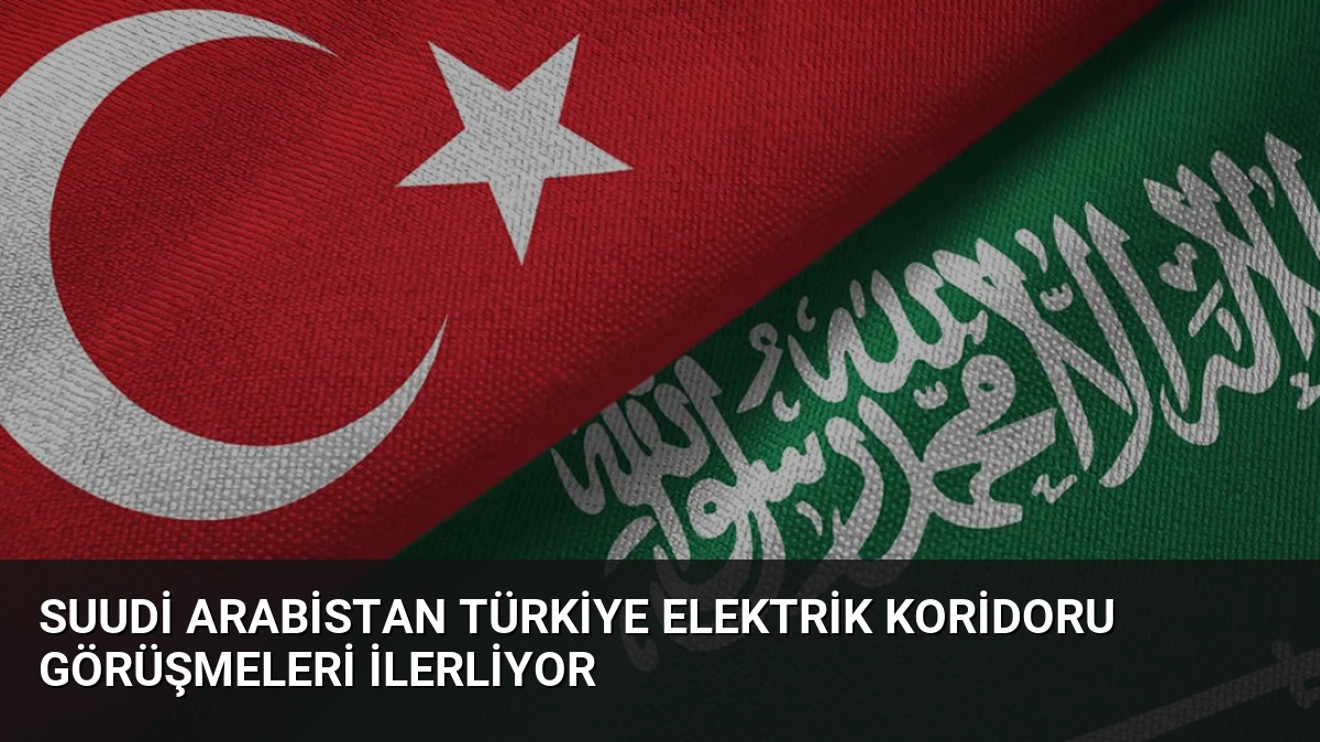 Suudi Arabistan Türkiye Elektrik Koridoru Görüşmeleri İlerliyor