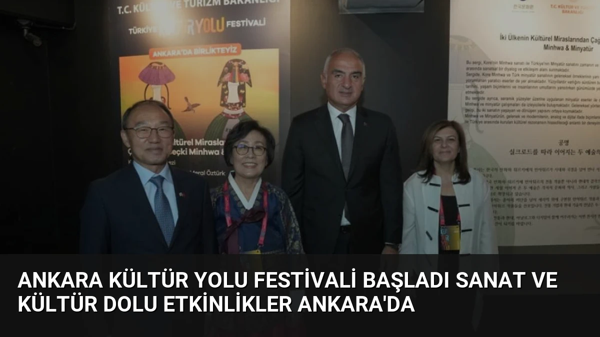 Ankara Kültür Yolu Festivali Başladı Sanat ve Kültür Dolu Etkinlikler Ankara’da