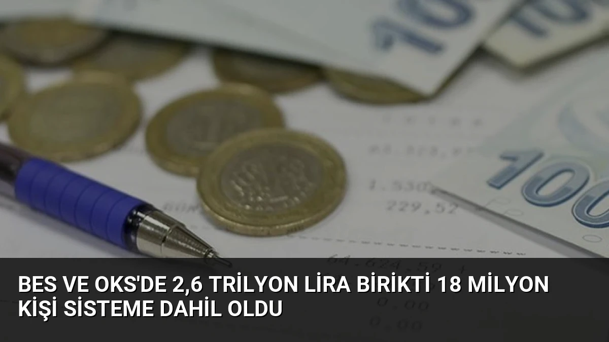 BES ve OKS’de 2,6 trilyon lira birikti 18 milyon kişi sisteme dahil oldu