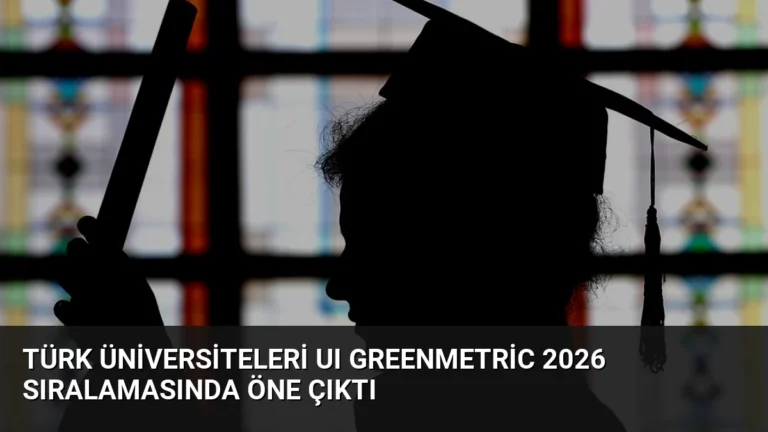Türk Üniversiteleri UI GreenMetric 2026 Sıralamasında Öne Çıktı