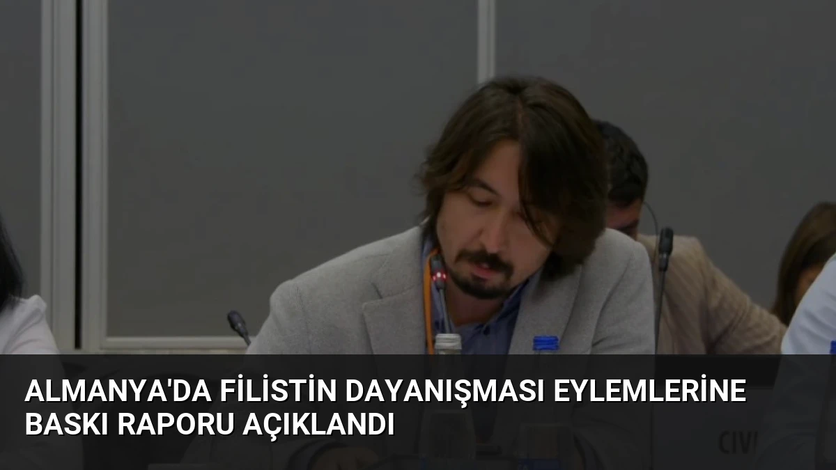 Almanya’da Filistin Dayanışması Eylemlerine Baskı Raporu Açıklandı